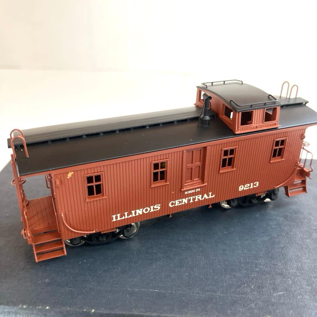 鉄道模型 PFM ILLINOIS CENTRAL WOOD CABOOSE 9213
