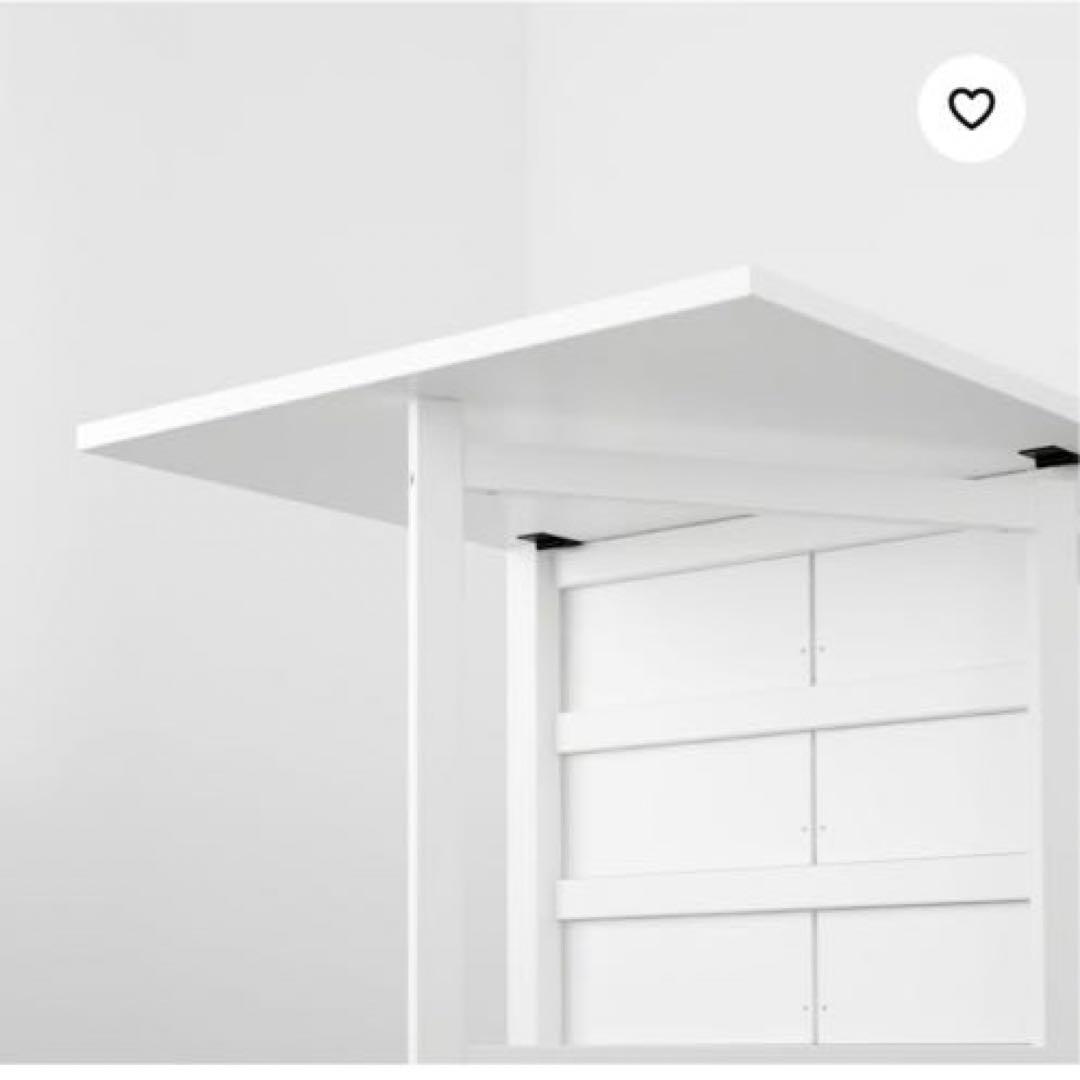 NORDEN ノールデン ゲートレッグテーブル　ホワイト