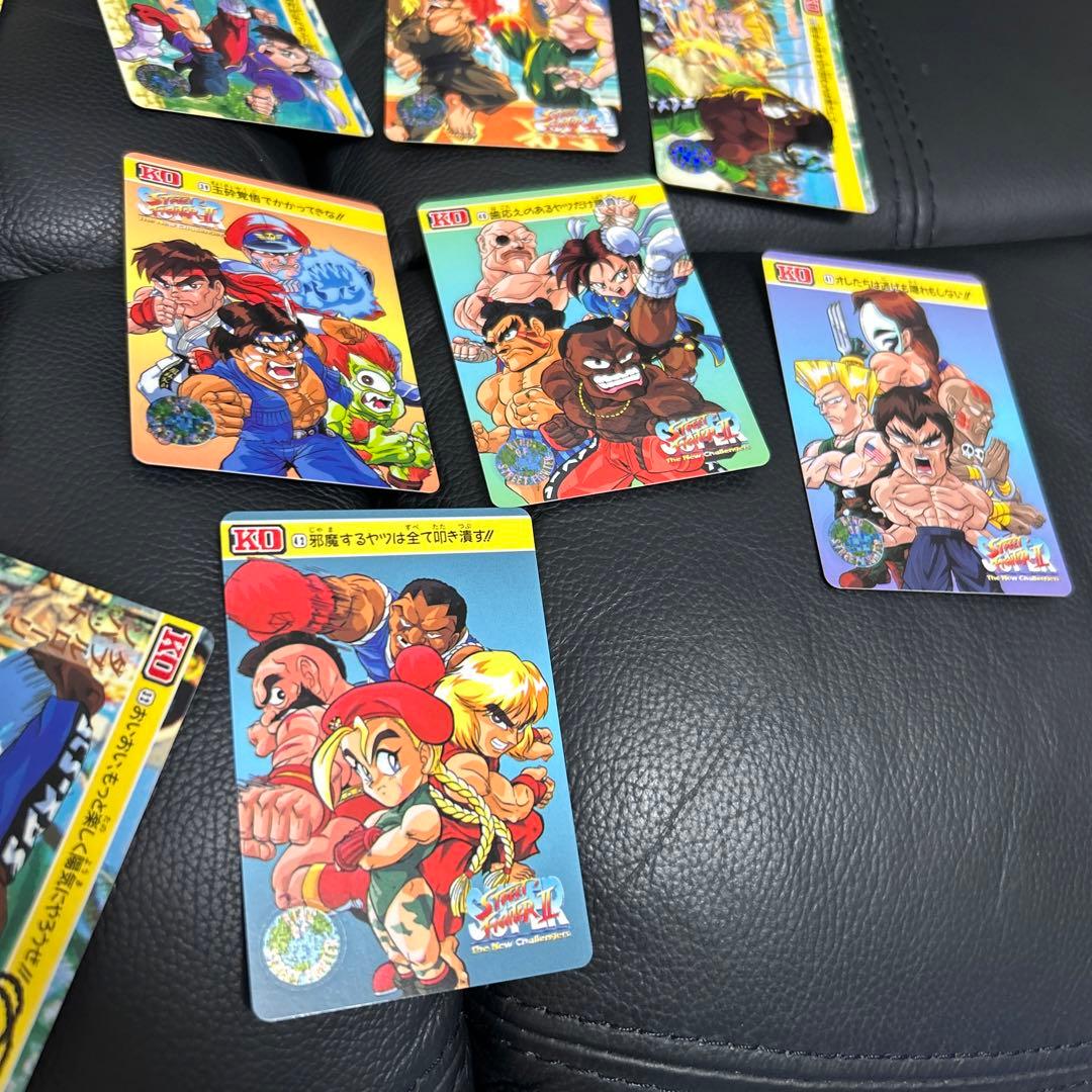 スーパーストリートファイターⅡ 1993 カードダス　全42種