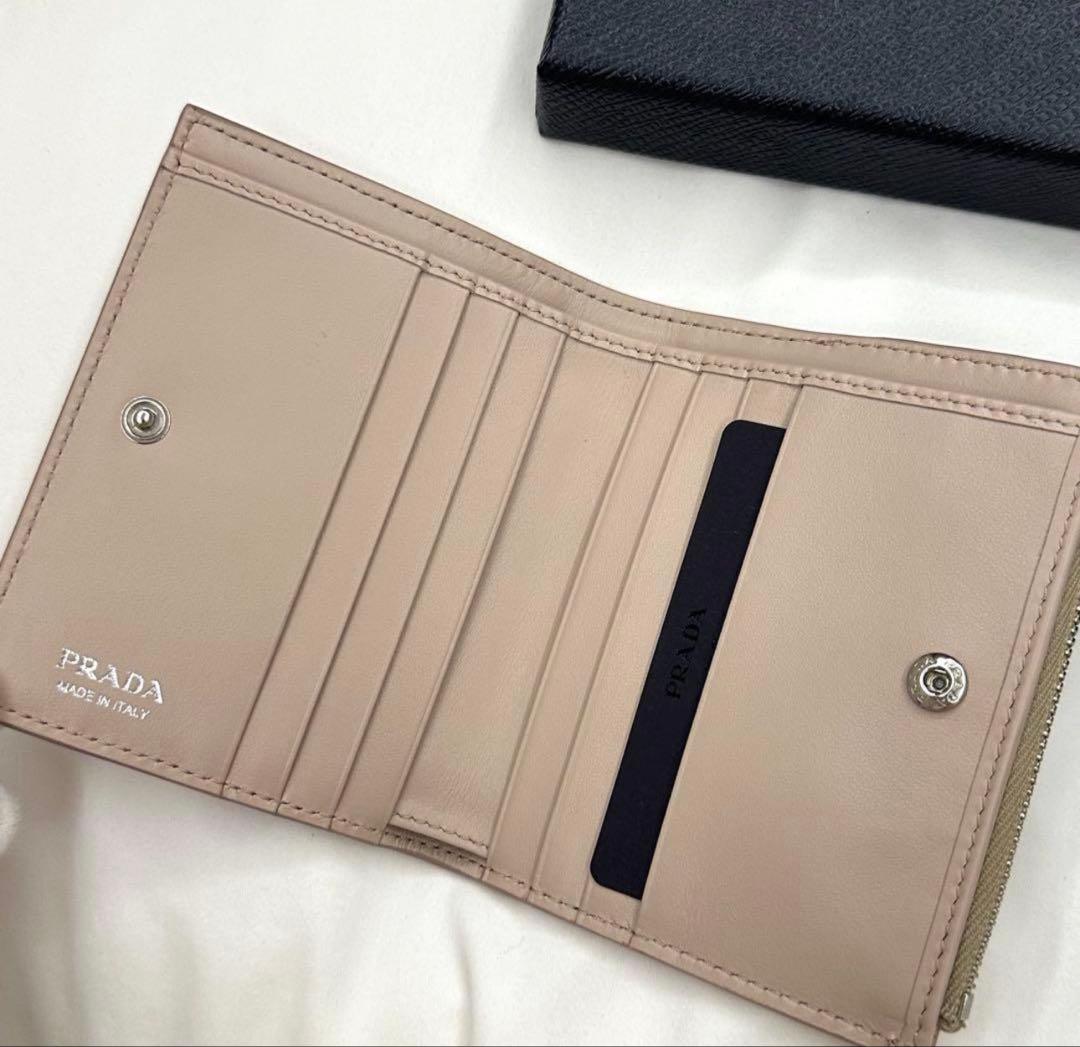 【tmm♡】【新品】 PRADA プラダ ヴィッテロ ダイノレザー　財布