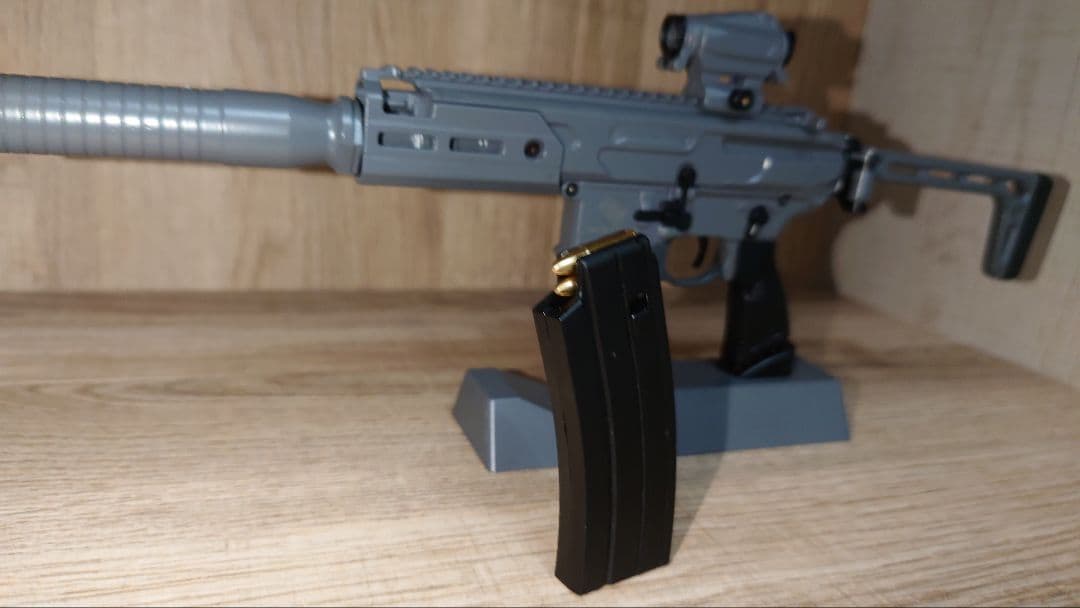 精巧1/3スケール　ミニチュア　SIG MCX グレーカラー