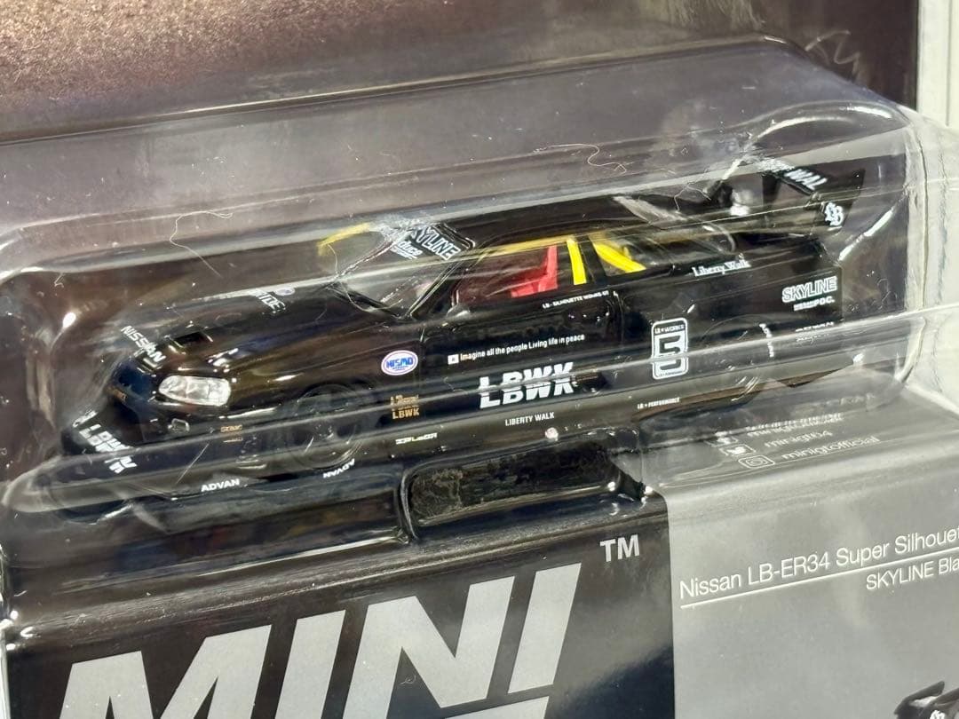 MINI GT(2点)Nissan LB-ER34 SKYLINE (ブリスター