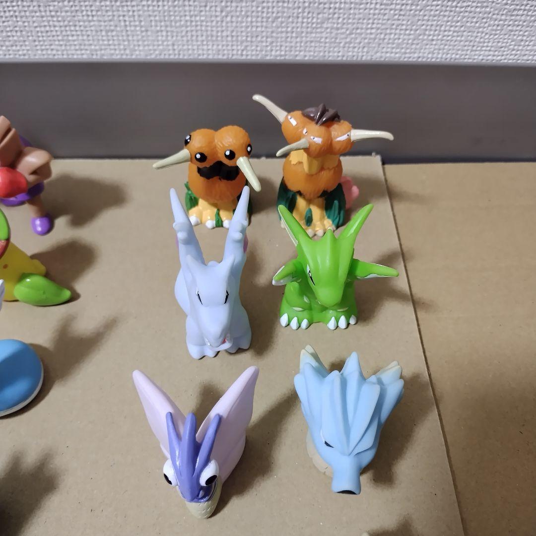 初代ポケモンキッズ　指人形　フィギュア　ソフビ　1996 1997 1998年製