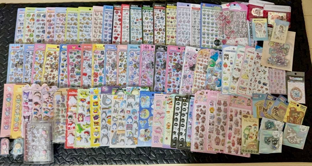 まとめ売り 79枚　ボンボンドロップシール プチドロップシール帳完成品バインダー