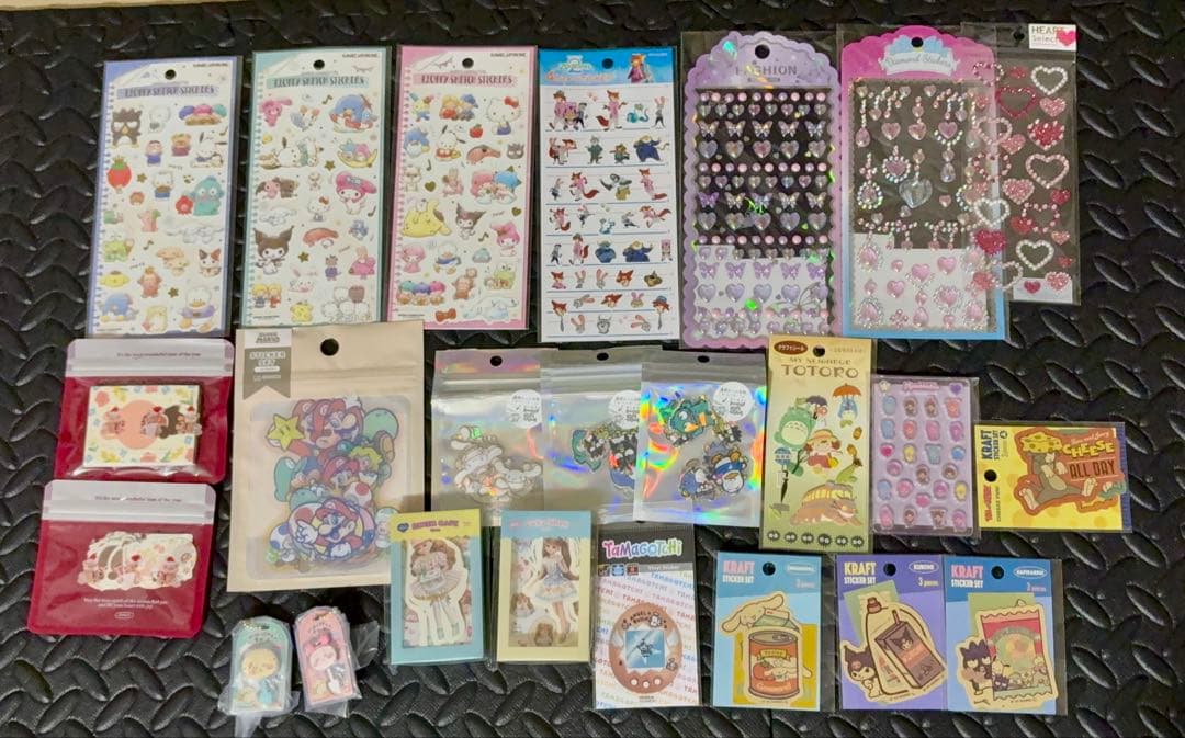 まとめ売り 79枚　ボンボンドロップシール プチドロップシール帳完成品バインダー