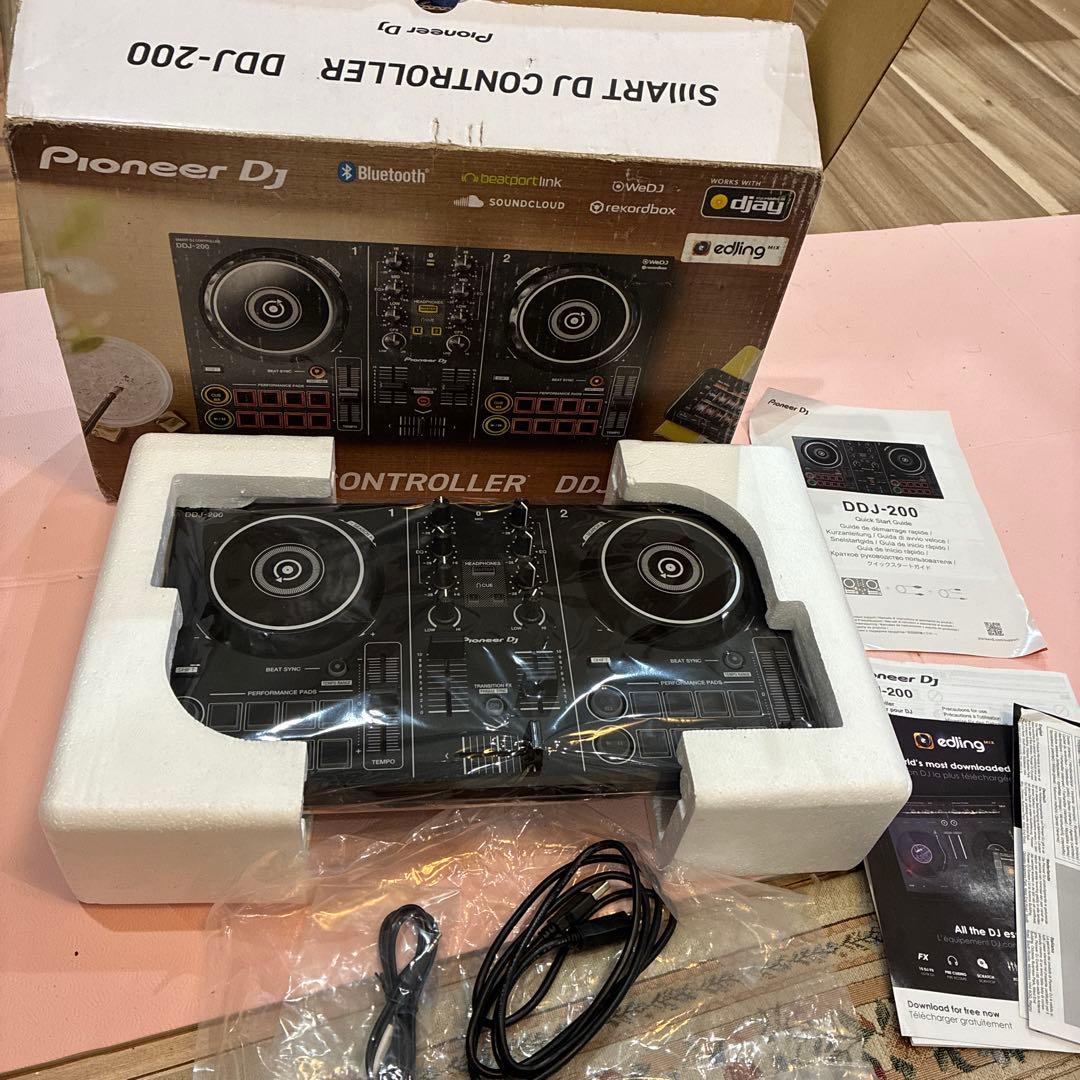 鯖の　美品廃盤品　Pioneer DJ DDJ-200 DJコントローラー