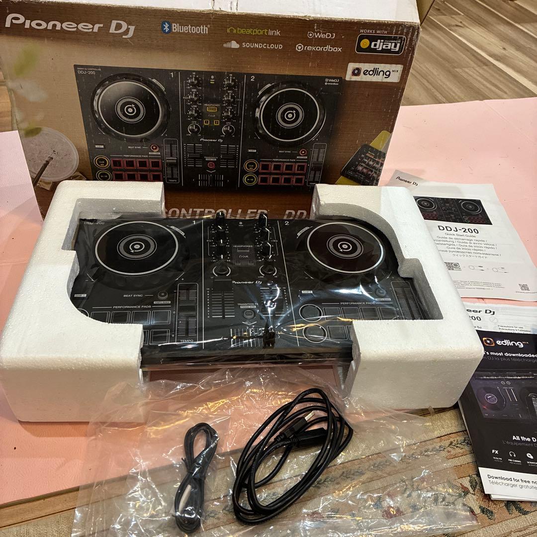 鯖の　美品廃盤品　Pioneer DJ DDJ-200 DJコントローラー