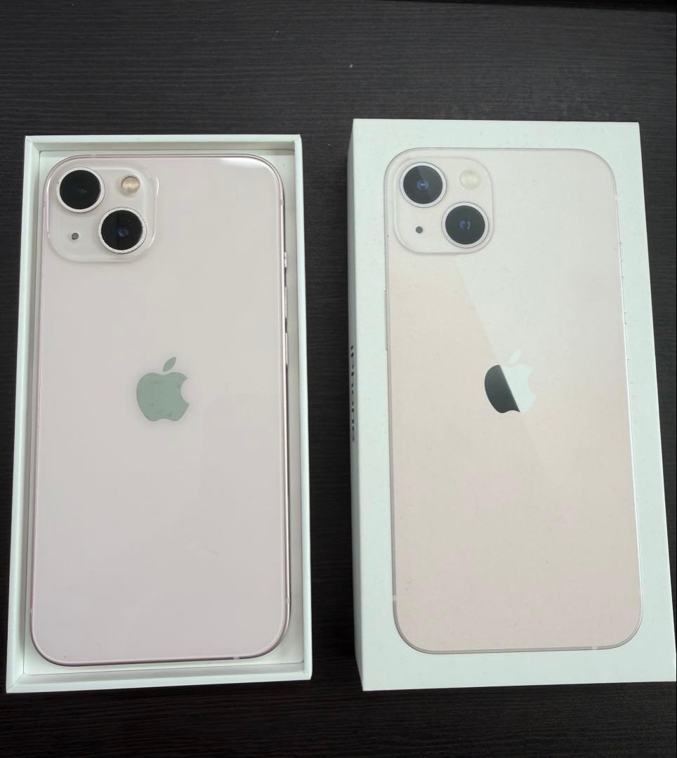 iPhone 13 128GB ピンク SIMフリー 箱付き