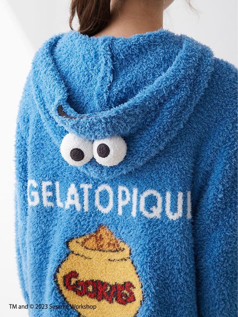 新品タグ付♡gelato pique クッキーモンスターワンピース　F