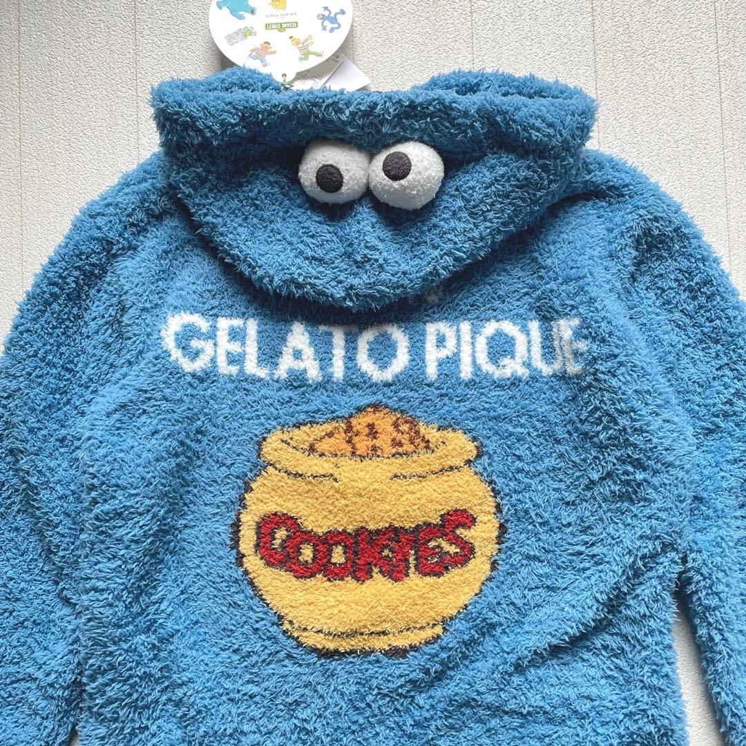 新品タグ付♡gelato pique クッキーモンスターワンピース　F