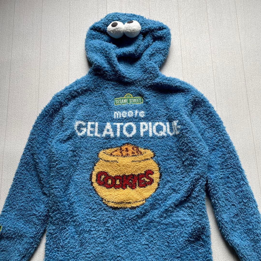 新品タグ付♡gelato pique クッキーモンスターワンピース　F