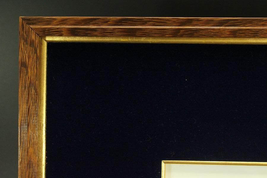 十三代酒井田柿右衛門 梅鶯紋 陶額 美品(ZE367)