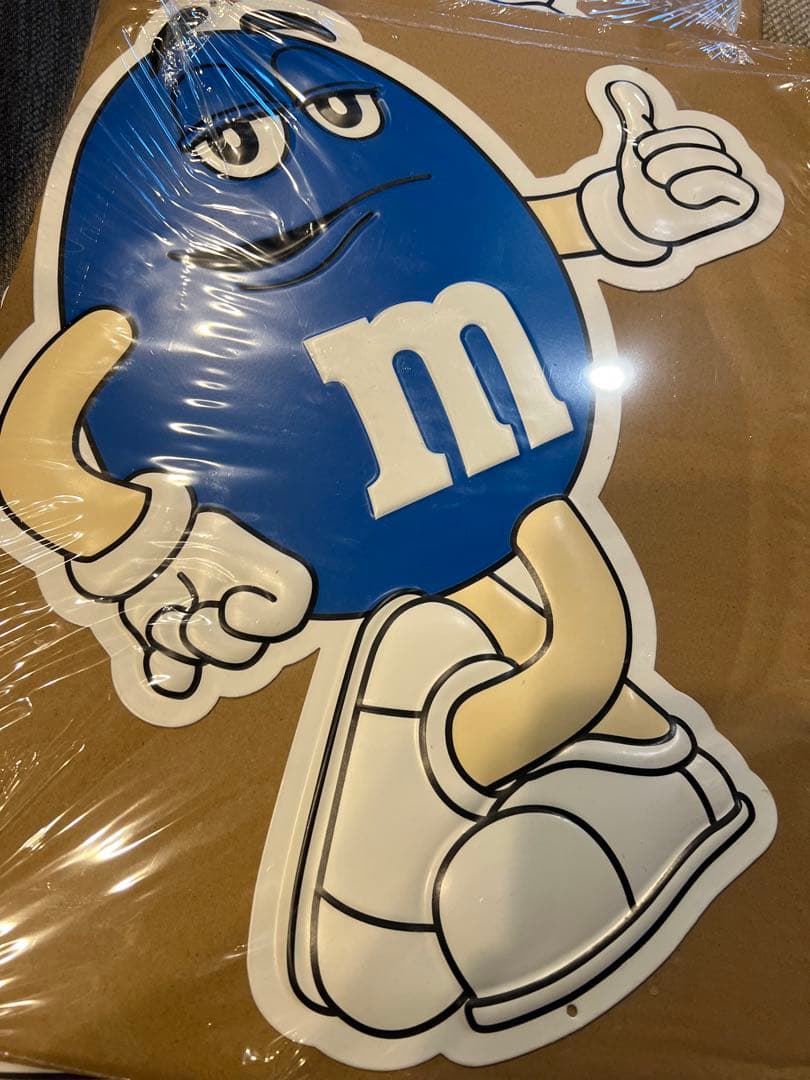 m&m's メタルサイン　新品未使用　4枚