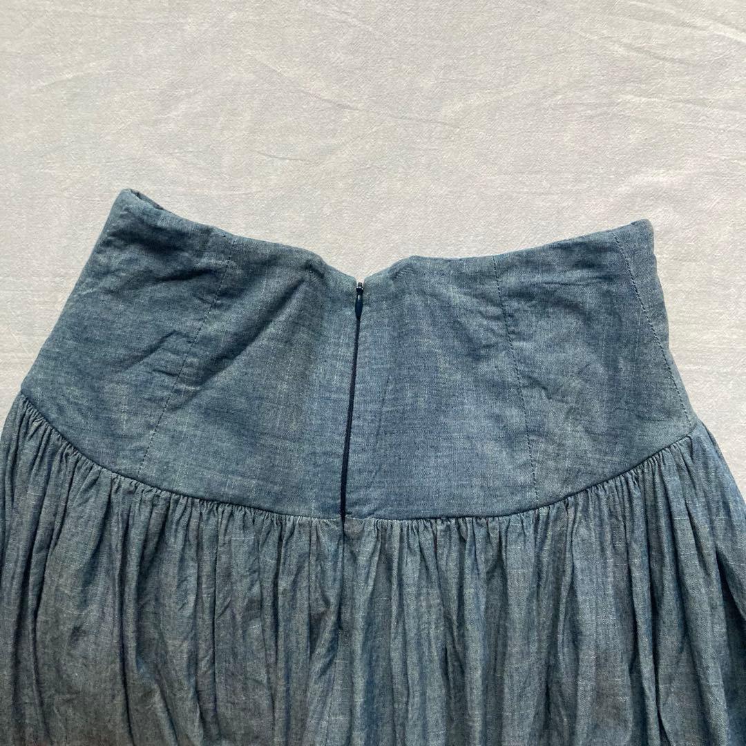 キャピタル 変形パンツ サルエルパンツ デニム調 バルーンパンツ ガウチョパンツ