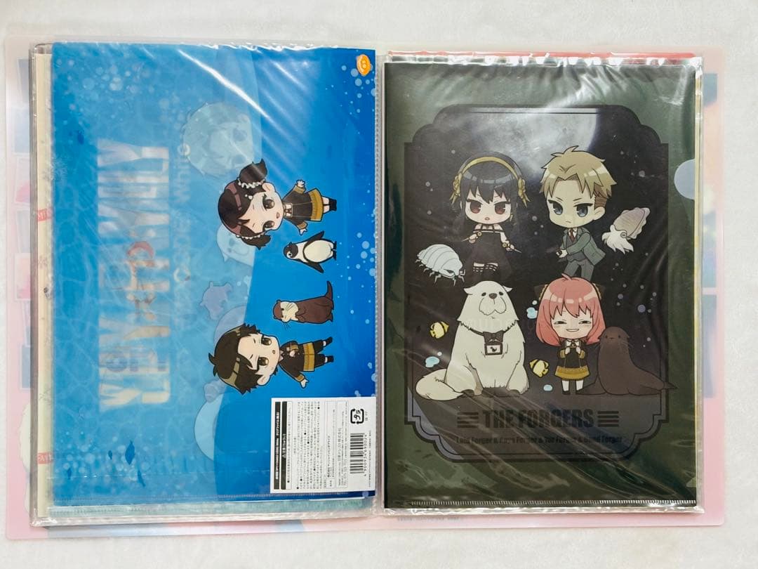 SPY×FAMILY クリアファイルホルダー A4クリアファイル多数　おまけ付き