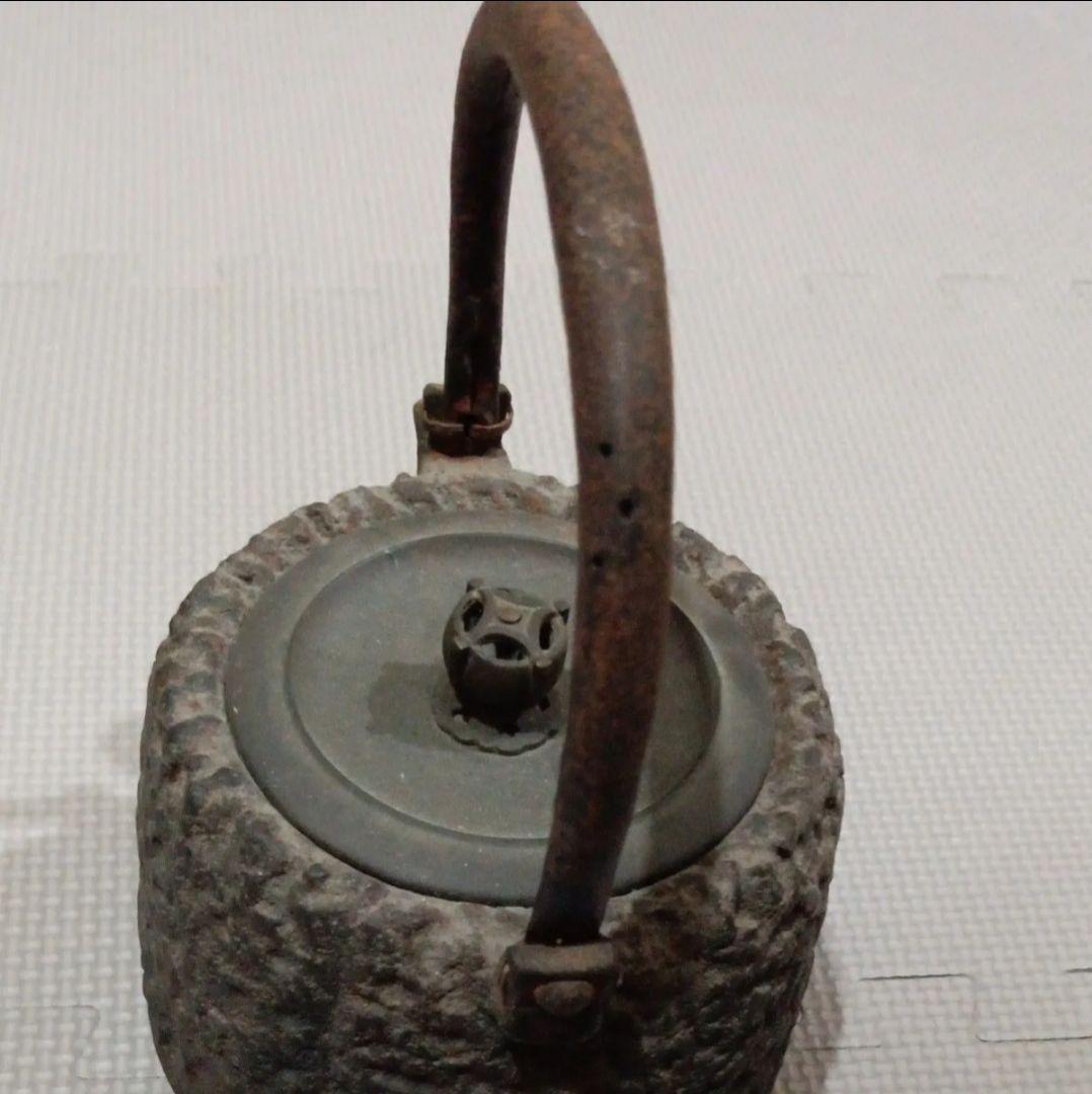 南部鉄器 鉄瓶 湯沸かし 伝統工芸品 レトロ アンティーク