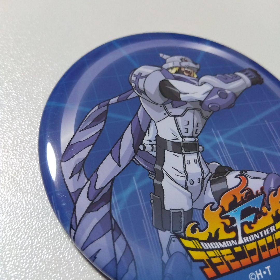 【デジモン】ヴォルフモン 20周年 カラ鉄 コラボ トレーディングでか缶バッジ