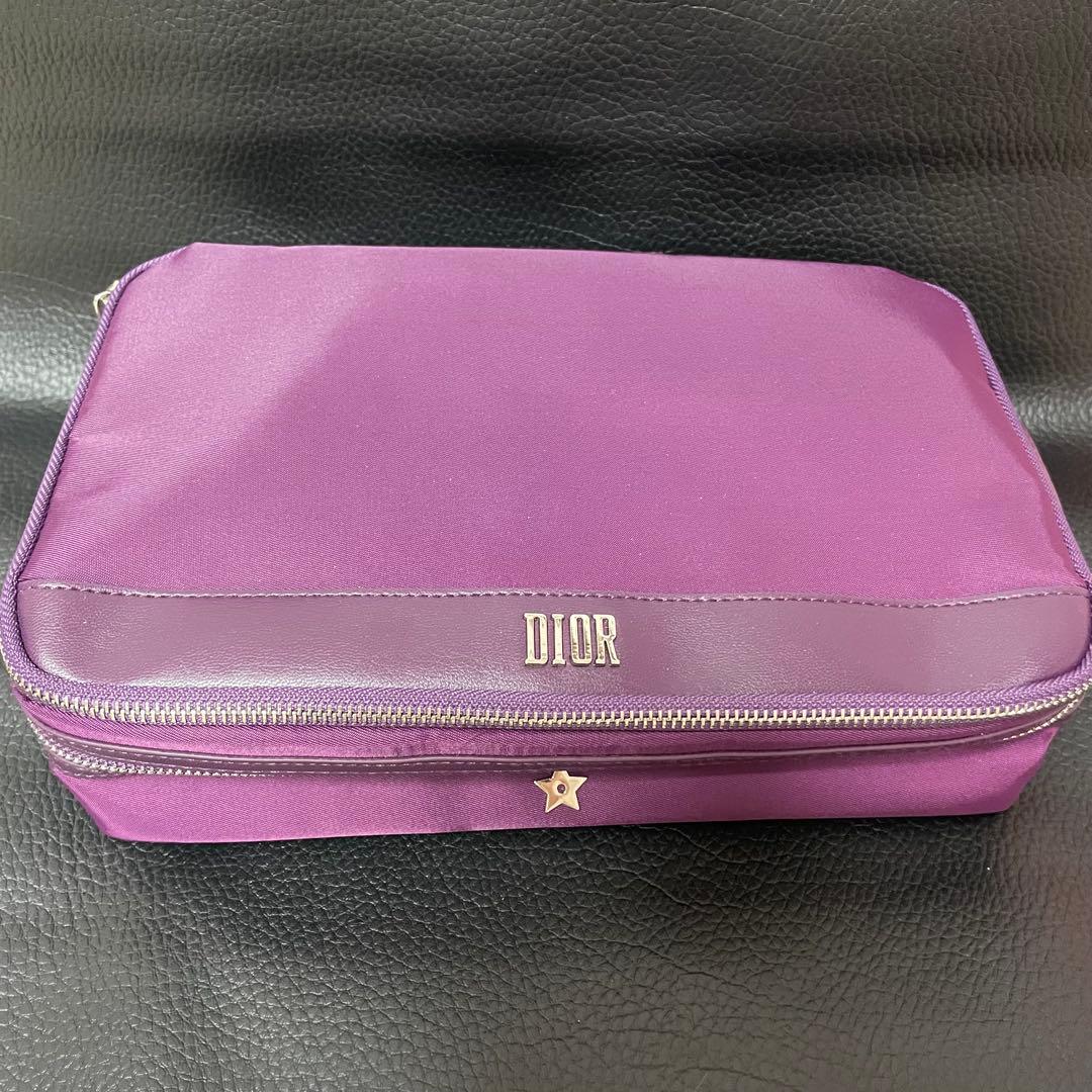 未使用 ディオール バッグステージ　メイクブラシ4本&ポーチセット ブラック