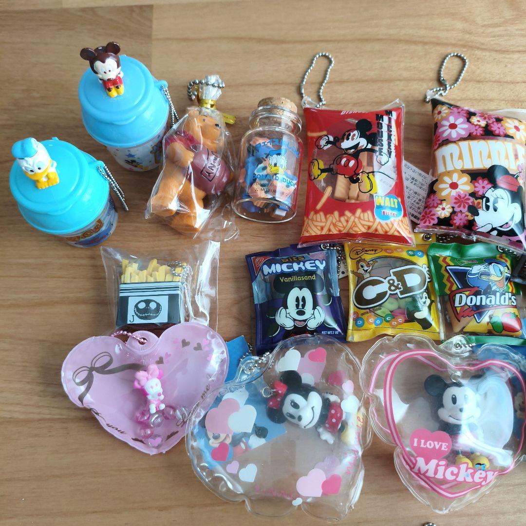 【22点まとめ★】懐かしい ディズニーキャラクター　キーホルダー