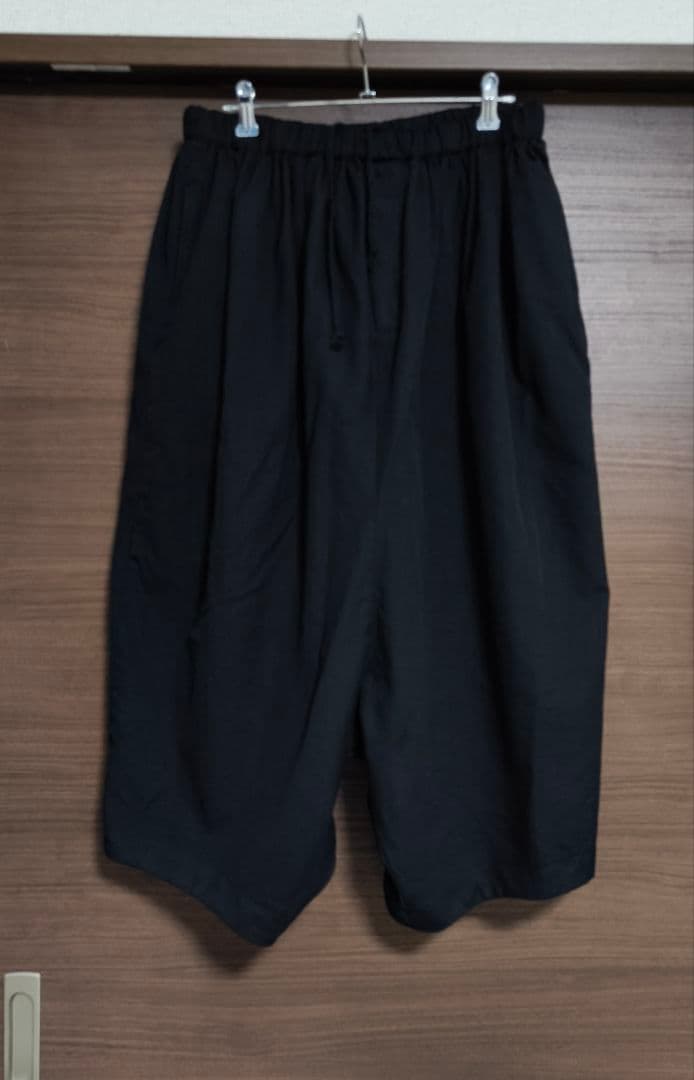 【たつ】ブラックコムデギャルソン　バルーンサルエルパンツ