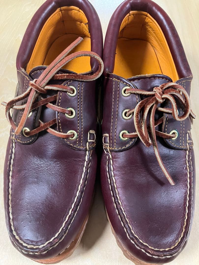 Timberland 3eye クラシックラグ　27cm バーガンディ