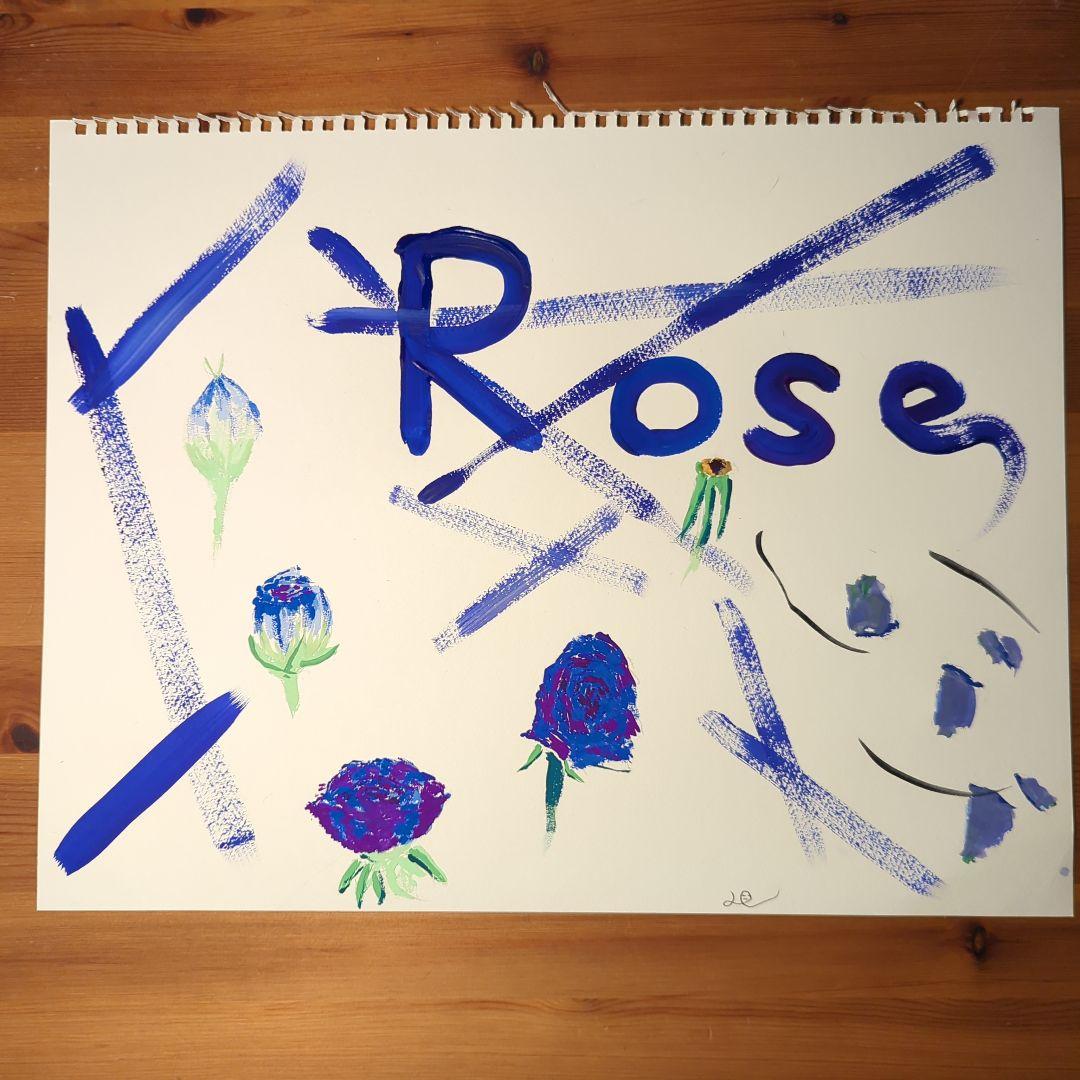 画材 BLUE ROSE