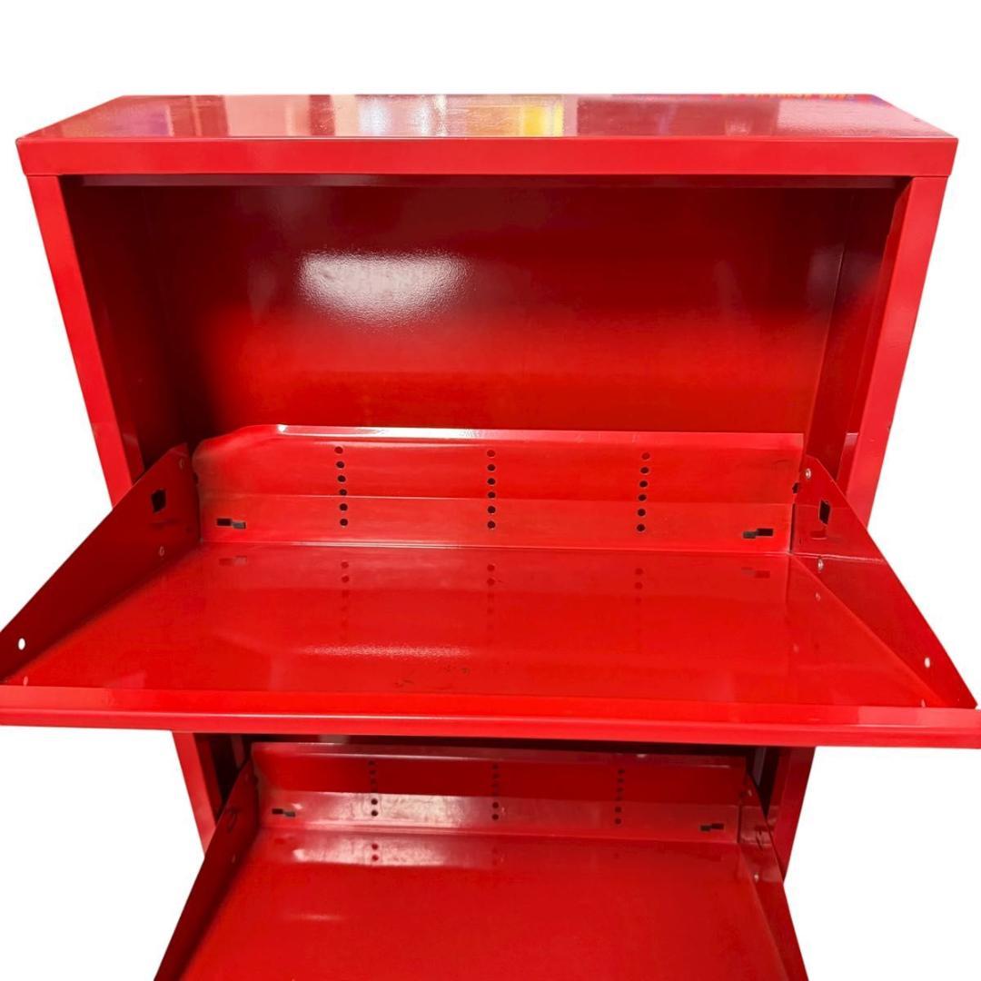 【希少】DOTTUS シューズボックス 赤 3段