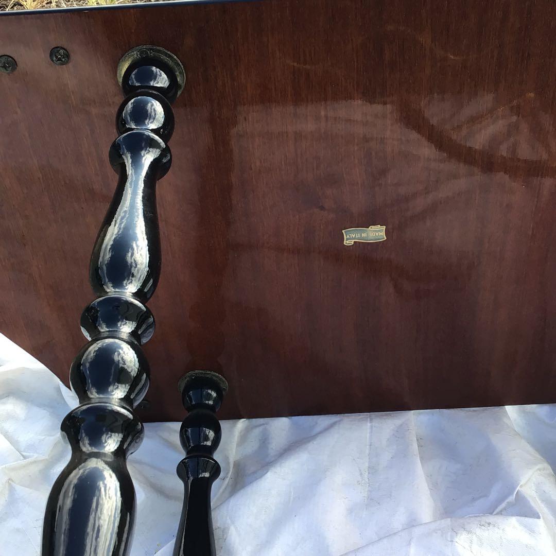 イタリア製 象嵌細工 キッチンワゴン キャスター付 キッチン収納　カート