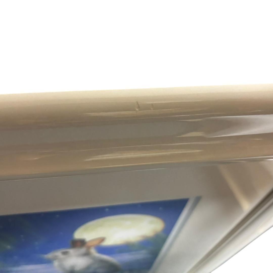 【カークレイナート】　ムーンバニー　ミクスドメディア　33/50　真作