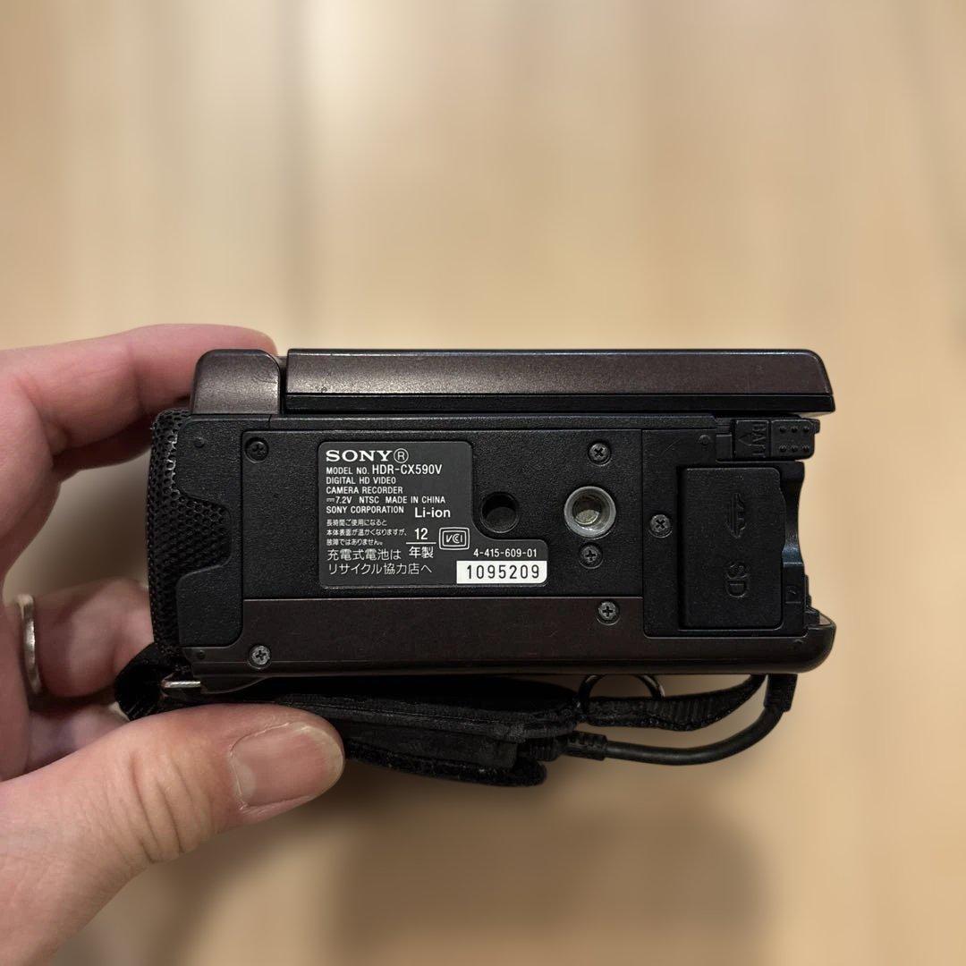 SONY ビデオカメラ　HDR-CX590V