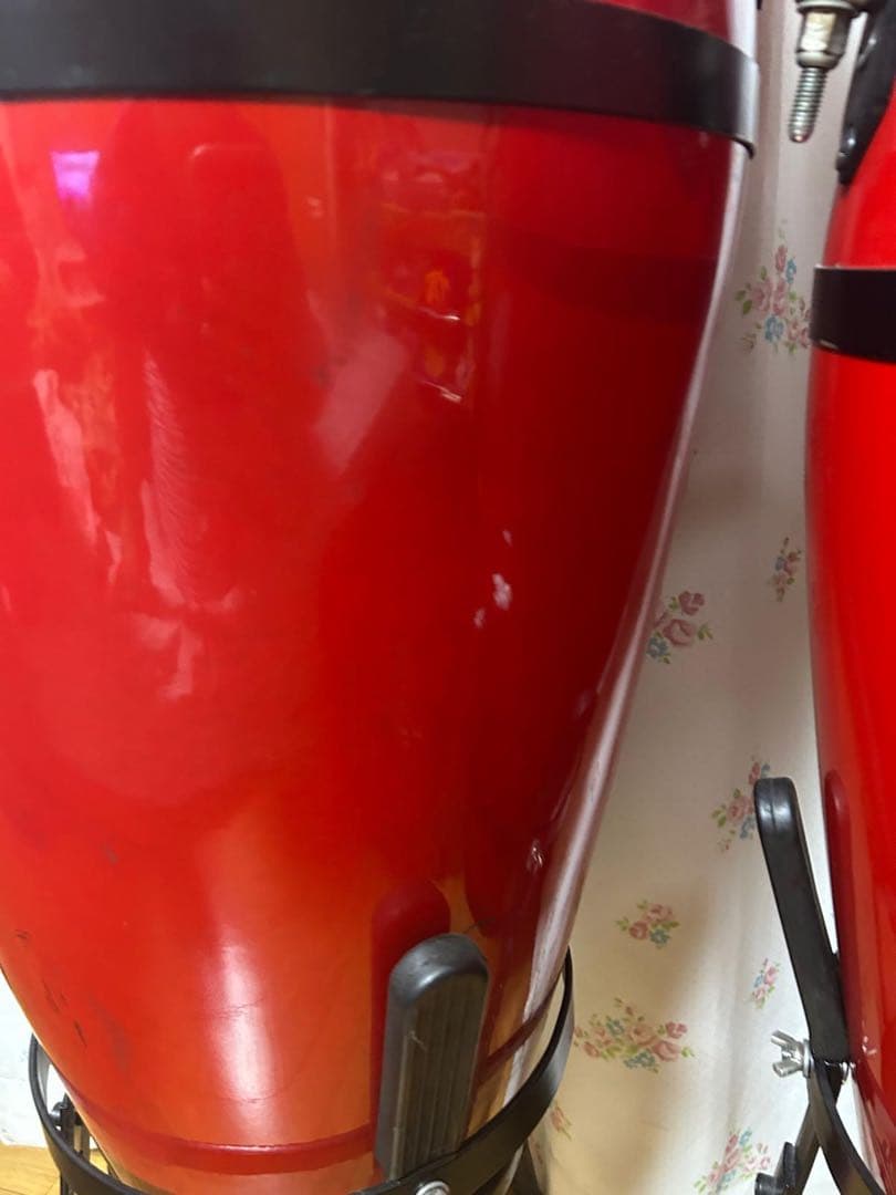 MEINL コンガ 2台 セット レッド