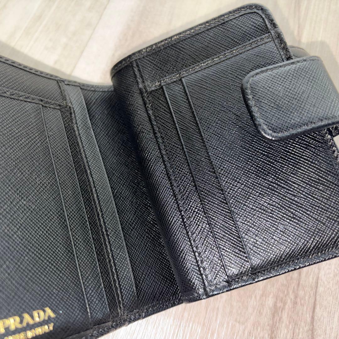 PRADA プラダ サフィアーノ 二つ折り 財布 正規品
