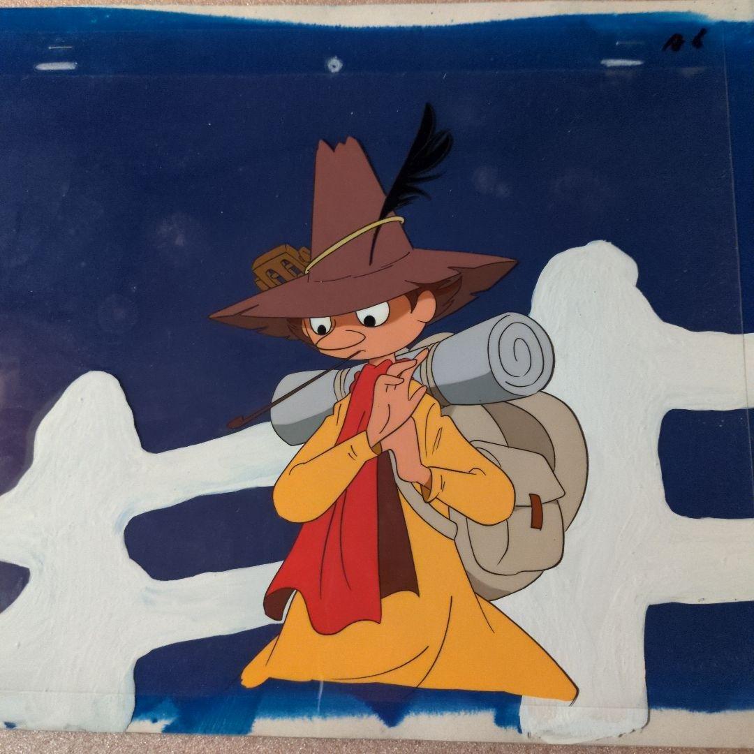 ❤️Moomin - Snufkin Cel. ムーミン セル画 / スナフキン