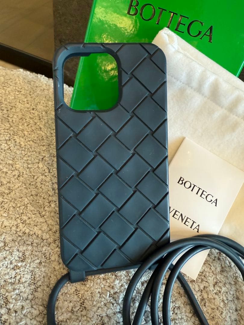 極美品♡BOTTEGA VENETA iPhoneケース ダークグレー