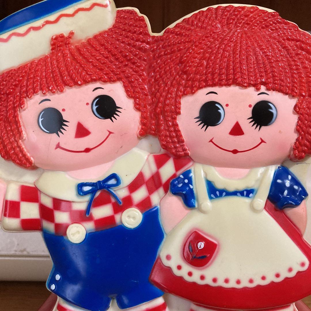 希少　激レア　ラガディ　めちゃくちゃ可愛いアンとアンディ　バンク　貯金箱