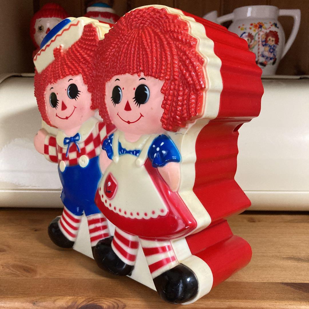 希少　激レア　ラガディ　めちゃくちゃ可愛いアンとアンディ　バンク　貯金箱