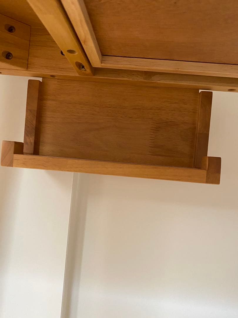 【美品】お値下げ　完成品　 ベルメゾン　コンパクトデスク　80×40