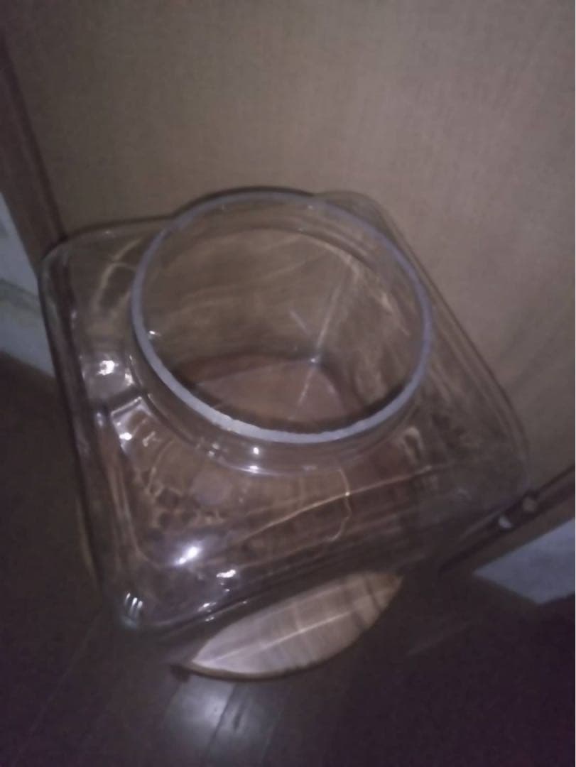 ガラス製保存容器 四角いベース