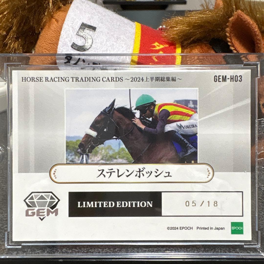 EPOCH ステレンボッシュ 限定版 トレーディングカード　 ホースレーシング