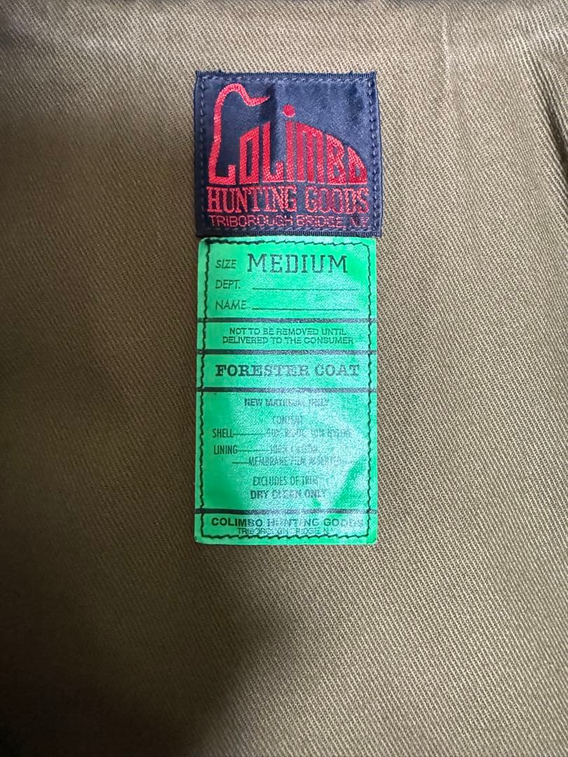 Colimbo コリンボ フォレスターコート FORESTER COAT M