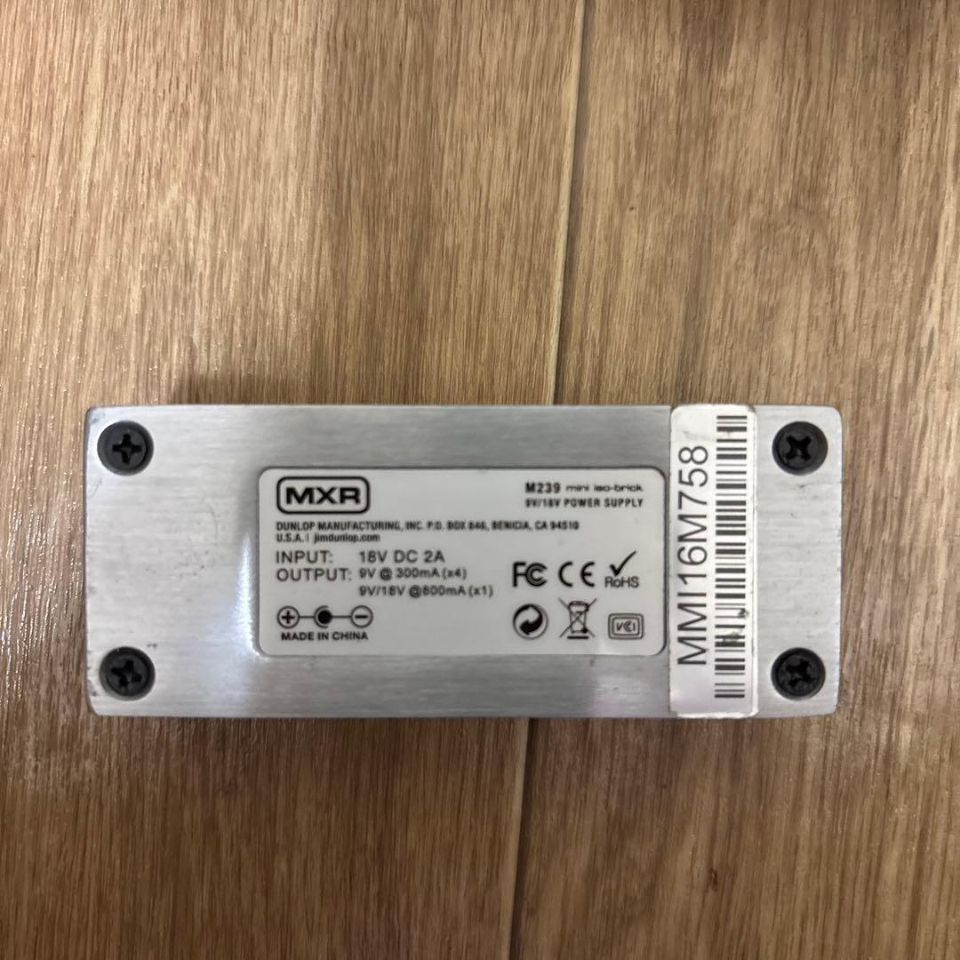 MXR M239 Mini ISO-Brick 動作確認済