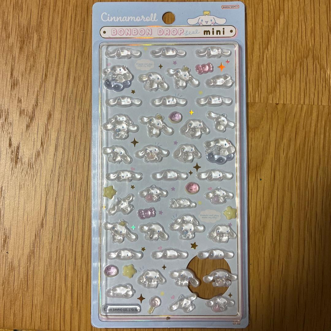 正規品　サンリオ ボンボンドロップシール ミニ 8点コンプリートセット