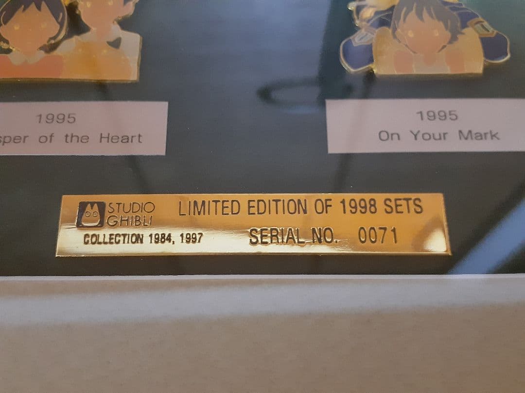 ジブリがいっぱい ピンズセット バッジ 1998個 限定 シリアルナンバー付き