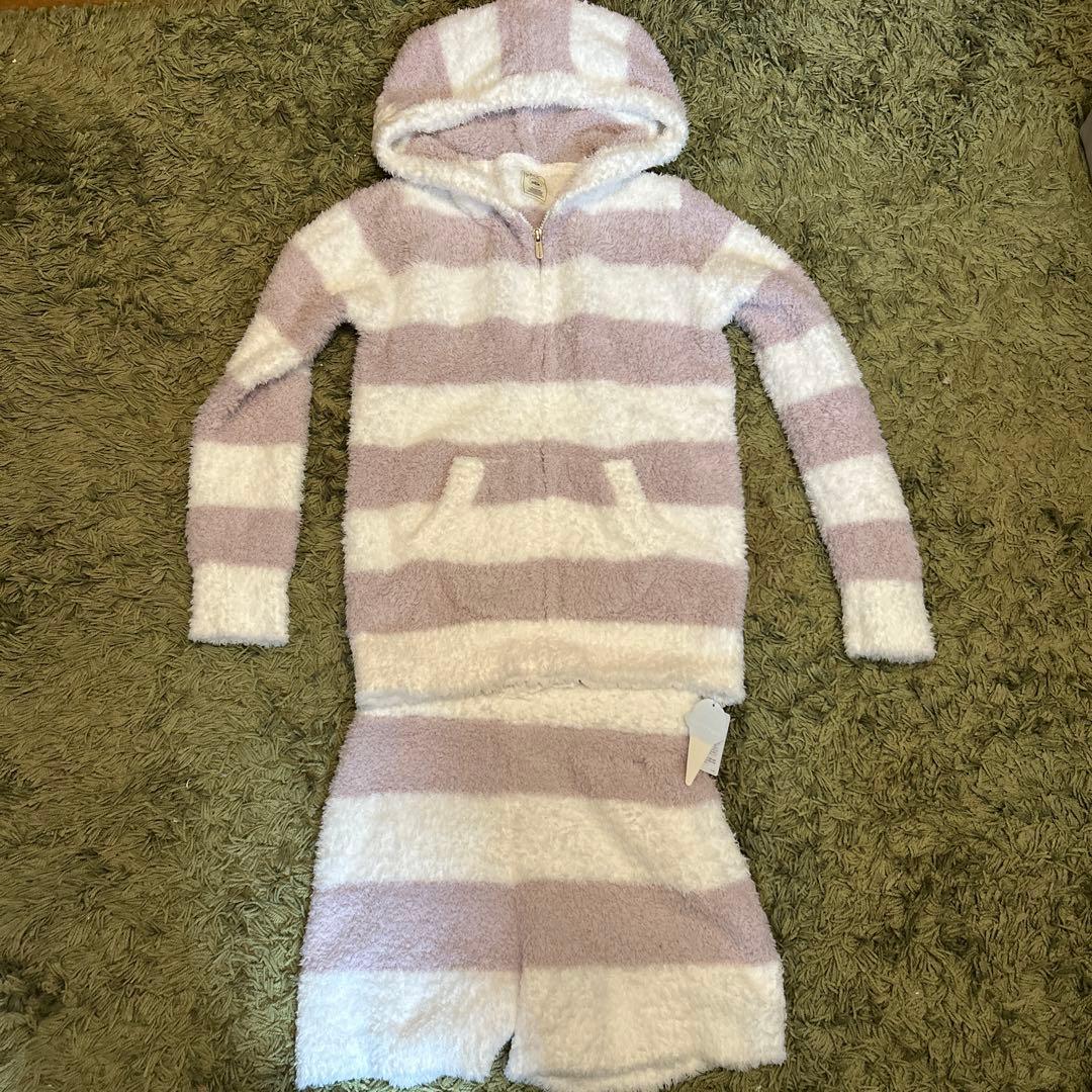 専用gelatopiqué 新品未使用　上下セットフワフワストライプルームウェア