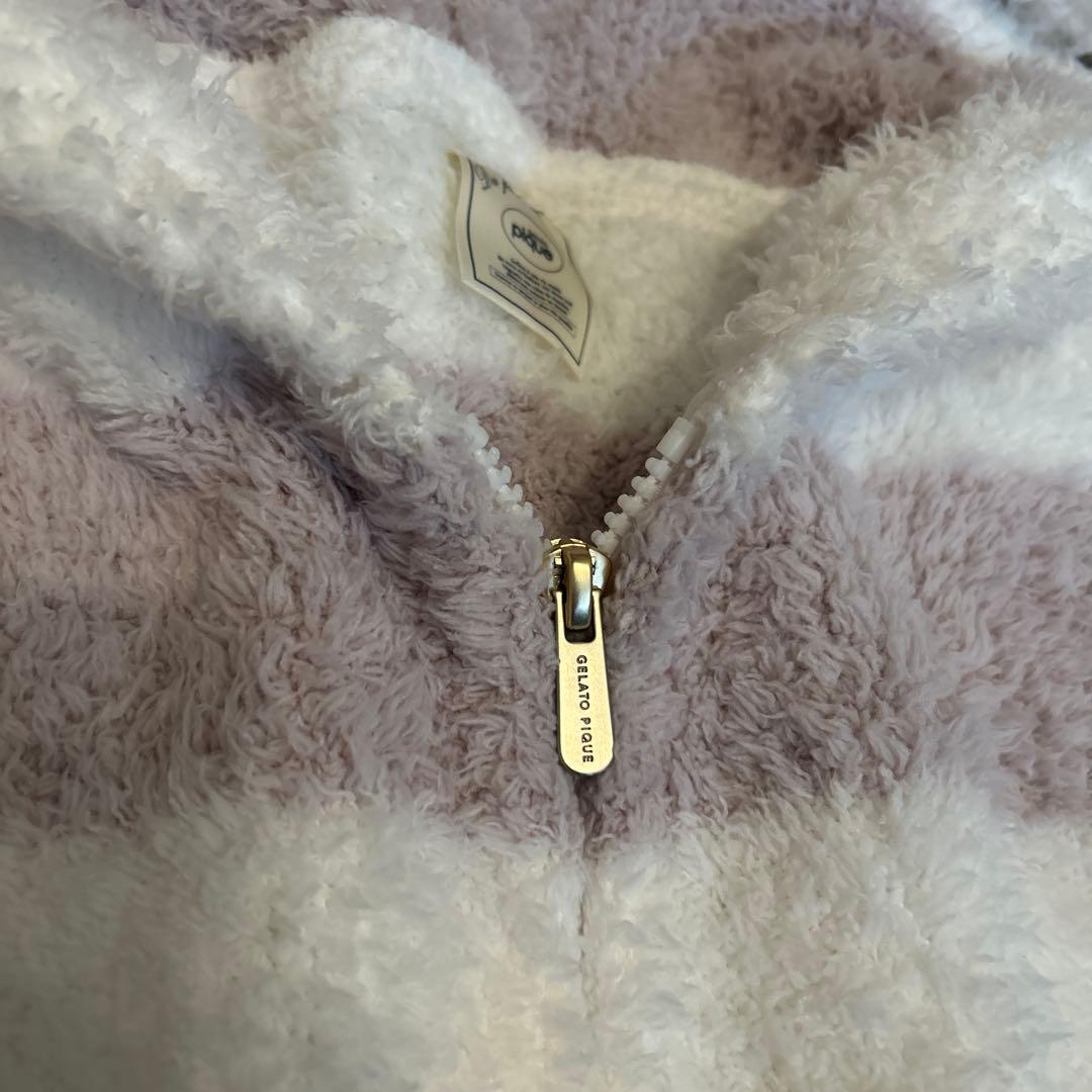 専用gelatopiqué 新品未使用　上下セットフワフワストライプルームウェア