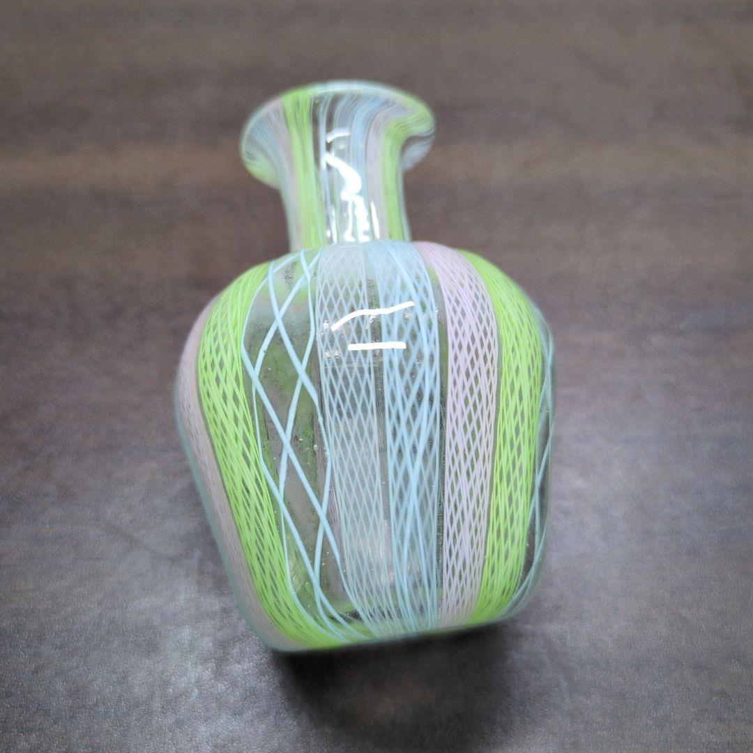 ムラーノ カラフル レースガラス 香水瓶