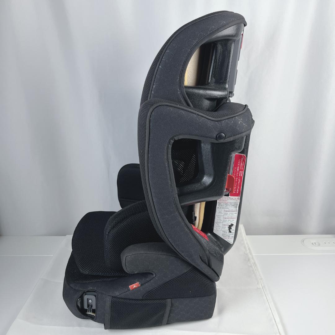 美品☘️ アップリカ　ジュニアシート　 エアグルーヴプラス　ブラック