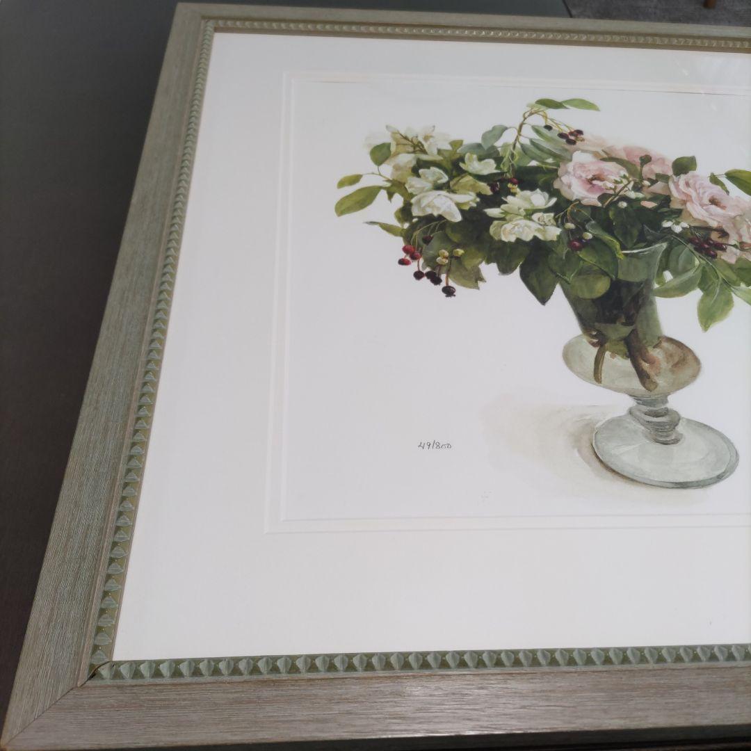 橋本 不二子 限定版画 額装 ☆直筆サイン・エディション有り ☆大判サイズ