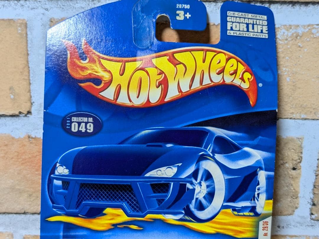 Hot Wheels 2001,Old No. 3 赤