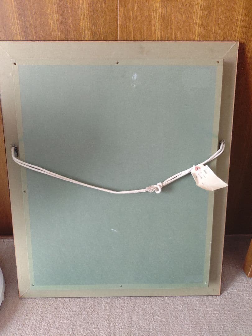 北久美子 油彩画 風の視線 6号